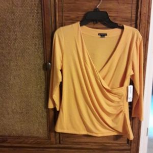 Womens New Directions wrap top